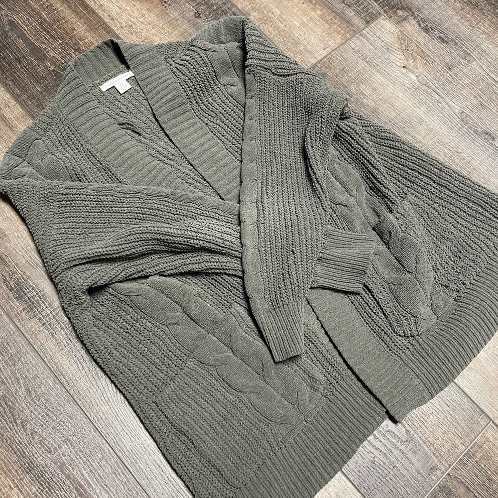 Green American Eagle Cardigan